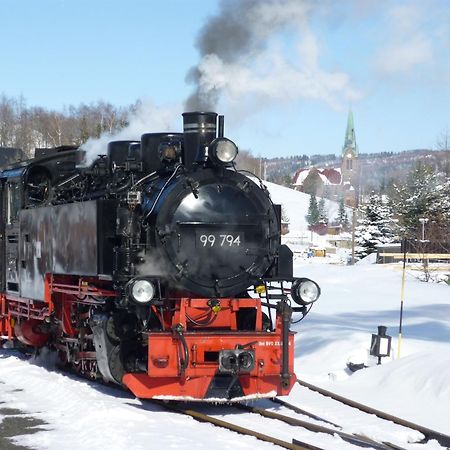 Ferienwohnungen "Am Schloessel" Oberwiesenthal Exteriör bild