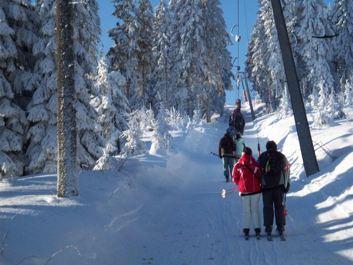 Ferienwohnungen "Am Schloessel" Oberwiesenthal Exteriör bild
