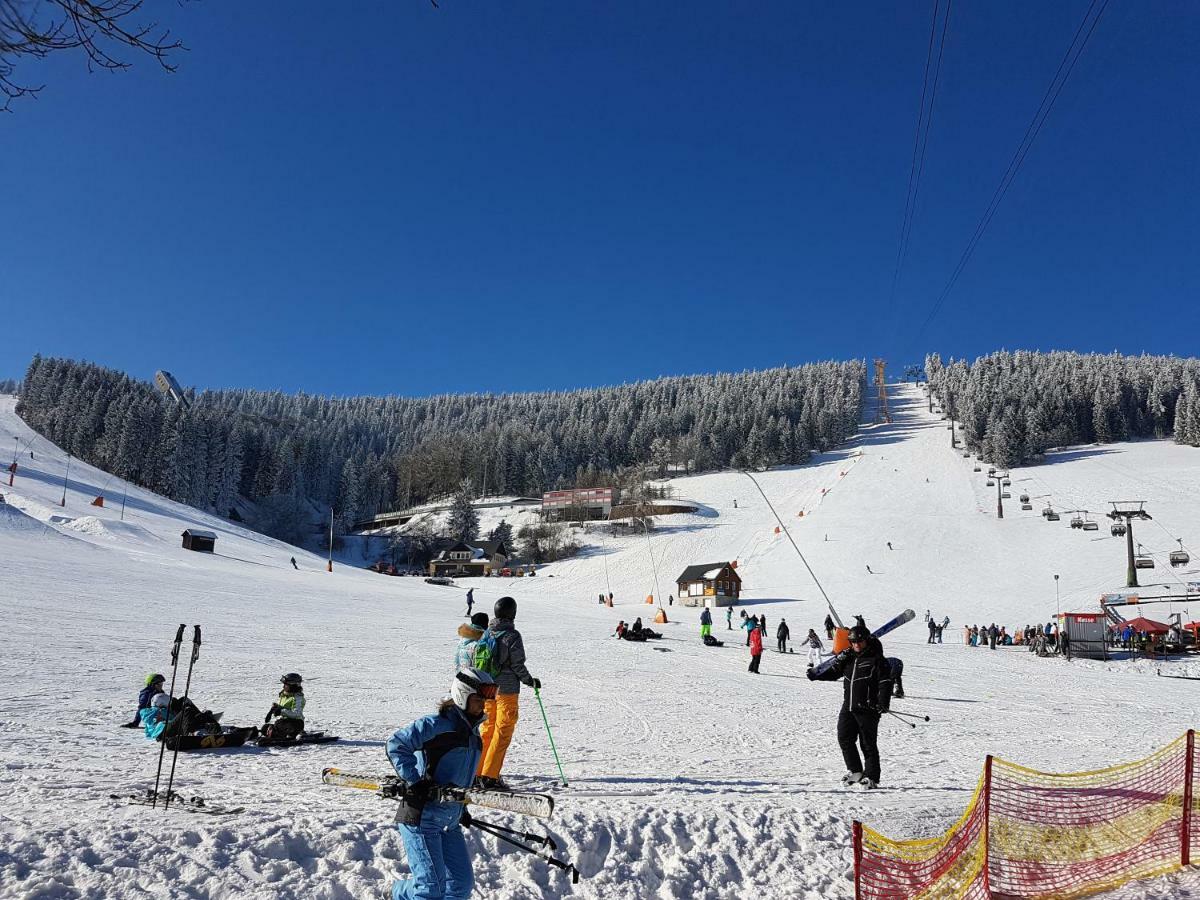 Ferienwohnungen "Am Schloessel" Oberwiesenthal Exteriör bild